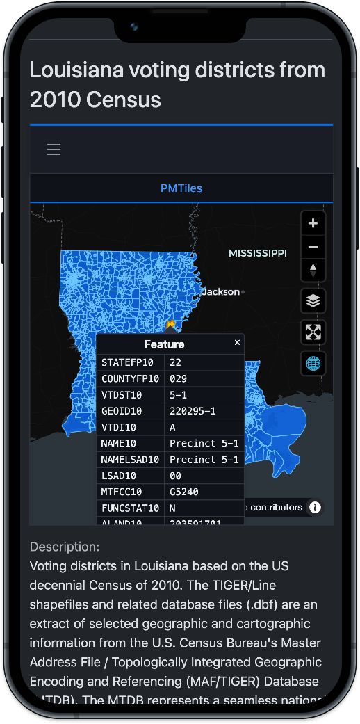 GeoBlacklight on mobile